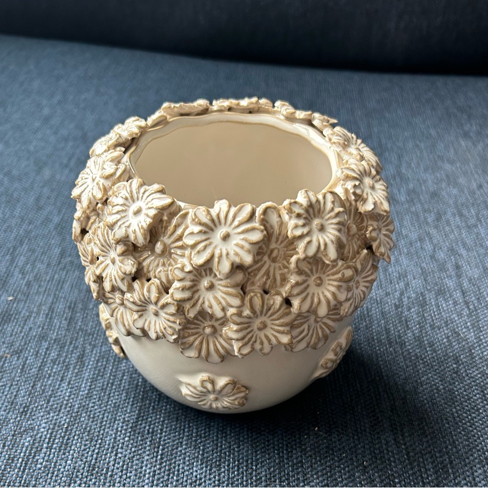 Floral Ceramic Vase